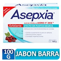 Asepxia Jabón Exfoliante - Barra 100 G